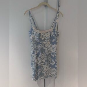 Reformation Blue Mini Dress